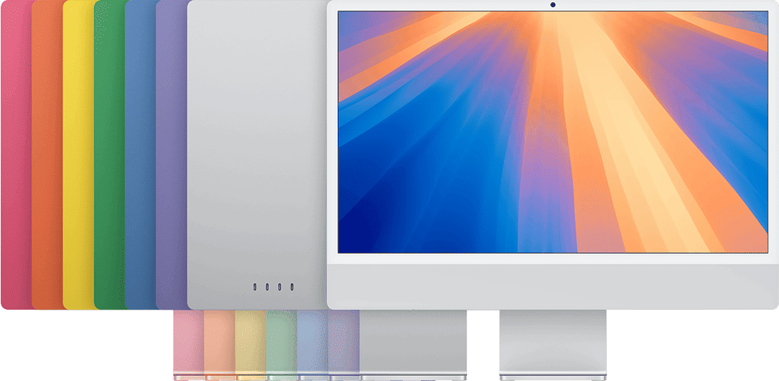iMac(24 英寸, 2024 年, 埠×4)